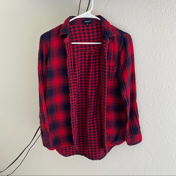 Madewell | Buffalo check button down flannel - Picture 1 of 3